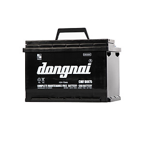 Ắc quy khô miễn bảo dưỡng Đồng Nai CMF DIN75 | 12V - 75Ah