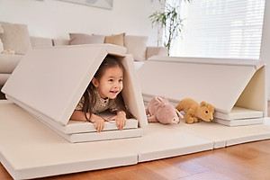 Thảm Chơi Xếp Gọn 5 Mảnh Dày 4cm Cho Bé Siêu Chất Lượng, Tiện Dụng CARAZ