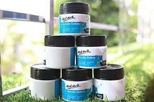 Màu acrylic 3D Mont Marte cao cấp dung tích 100ml ,vẽ giầy,tranh tường  đa dạng màu - B26