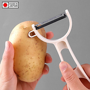 Dụng cụ bào vỏ lưỡi thép Echo Metal loại cán thẳng hàng Made in Japan