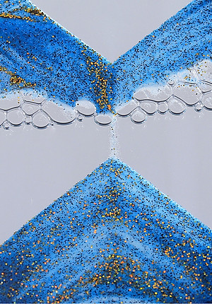 Tranh Cát 3D Chuyển Động Tranh Cát Chảy Hình Tròn Làm Quà Tặng Trang Trí Bàn Làm Việc Tinh Tế, Sang Trọng 