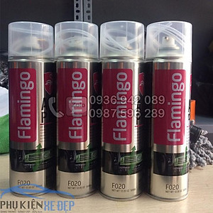 Bình xịt vệ sinh điều hòa ô tô, vệ sinh dàn lạnh, bình xịt vệ sinh Flamingo