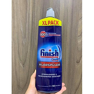 Nước làm bóng và khô chén, đĩa Finish Dishwasher Shine & Dry Regular 750ml