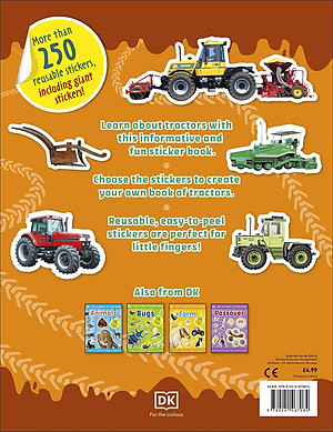 The Ultimate Sticker Book Tractor