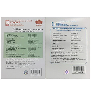 Combo Bộ Sách Toán Cao Cấp Tập 2 + Bài Tập Toán Cao Cấp Tập 2 ( Phép Tính  Giải Tích Một Biến Số)