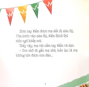 Sách Bé Nấm Đi Siêu Thị - Bộ Kỹ Năng Cho Trẻ Từ 1 - 6 Tuổi