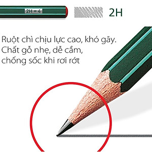 Bút chì gỗ STABILO PC282-2H-Othello graphic pencil, 2H