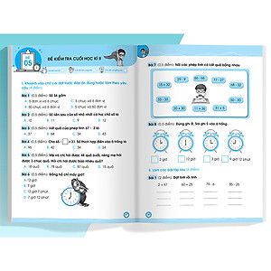 Sách Đề Ôn Luyện Và Tự Kiểm Tra Toán Lớp 1 Tập 2