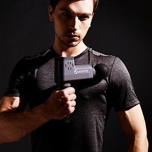 Máy (súng) massage cầm tay giảm đau cơ bắp căng cơ Booster T - 126W, 6 đầu