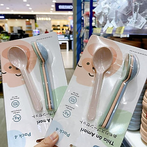 Bộ 02 thìa ăn Amori - Hàng chính hãng INOCHI