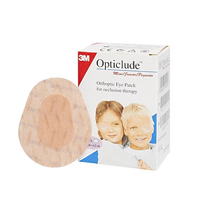 Combo 20 miếng dán mắt hỗ trợ nhược thị trẻ em 3M 1537 cỡ bé - Cho trẻ dưới 4 tuổi | Xuất xứ Ba Lan