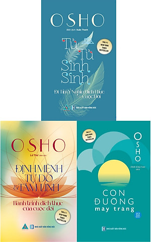 COMBO TỬ TỬ SINH SINH + ĐỊNH MỆNH TỰ DO VÀ TÂM LINH + CON ĐƯỜNG MÂY TRẮNG