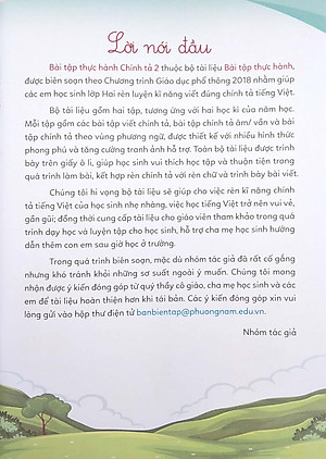 Bài Tập Thực Hành Chính Tả Lớp 2 - Tập 2 (Theo Chương Trình Giáo Dục Phổ Thông 2018)