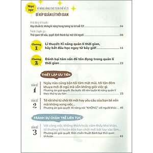 Sách Kĩ Năng Vàng Cho Teen Thế Kỉ 21 - Bí Kíp Quản Lí Thời Gian
