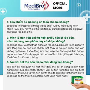 SEADOLAC HỖ TRỢ NHUẬN TRÀNG TỰ NHIÊN CHO TRẺ EM VÀ NGƯỜI LỚN hộp 30 gói/2g