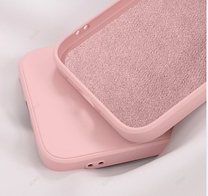 Ốp lưng silicon case cho iPhone Xs Max chống bám bẩn mặt lưng siêu mềm mịn, có gờ bảo vệ camera - hàng nhập khẩu