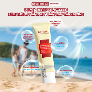 Kem Chống Nắng Cho Da Nhạy Cảm Cell Fusion C Derma Relief Sunscreen SPF50+/PA++++