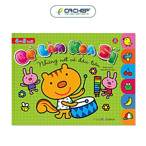 Combo 2 cuốn Bé Làm Họa Sĩ Từ 3-6 Tuổi