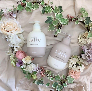 Dầu Gội Dưỡng Tóc Chắc Khoẻ Dành Cho Cả Gia Đình Kracie Ma & Me Latte Shampoo 490mL