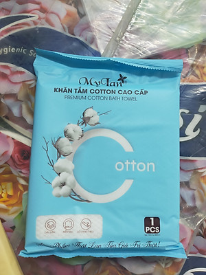 Khăn tắm du lịch đa năng Mylan chất liệu 100% Cotton, siêu thấm hút, nhỏ gọn đa năng tiện dụng, kích thước 70x140cm