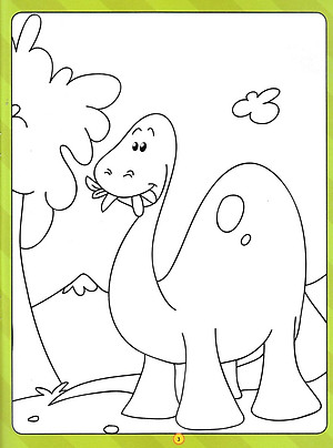 Tô Màu Thế Giới Khủng Long - Tập 1