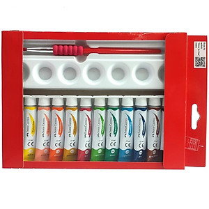 Màu Vẽ Nước 12 Tuýp Màu 121004N Faber Castell