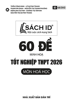 Sách - 60 Đề Minh Họa Tốt Nghiệp THPT 2026 - Môn Hóa Học