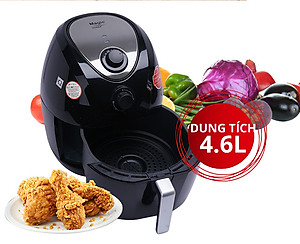 Nồi Chiên Nướng Chân Không Đa Năng Magic Korea A78N 4.6L lít- Hàng Chính Hãng