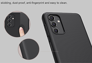Ốp lưng cho Samsung A16 , A26 , A36 , A56 hiệu Nillkin Frosted Shield Pro chống sống chống vân tay - Hàng nhập khẩu