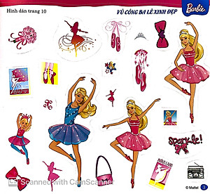 Barbie Bộ Sách Dán Hình Cuộc Sống Nhiều Niềm Vui - Tập 2