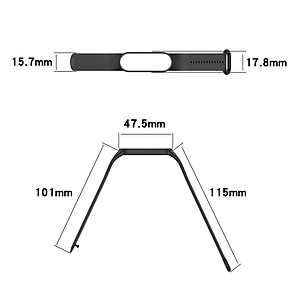 Dây đeo Silicone thay thế cho Xiaomi Mi Band 8 / Xiaomi Mi Band 9 / Xiaomi Mi Band 10 - Hàng Chính Hãng