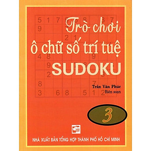 Sách - Trò Chơi Ô Chữ Số Trí Tuệ Sudoku - Tập 2-4 (Combo 3 Cuốn) - Nhân Trí Việt