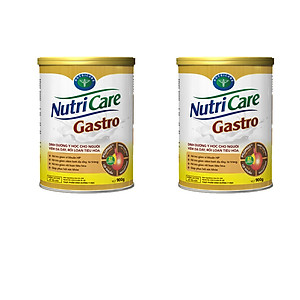Sữa bột Nutricare Gastro dinh dưỡng y học cho người viêm dạ dày, rối loạn tiêu hoá 2 Hộp (900g)