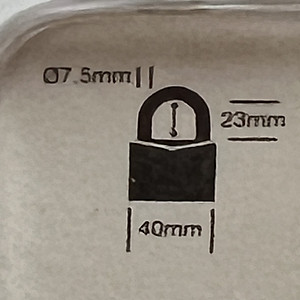 Khóa Móc Master Lock 1140EFGDRF (40mm)