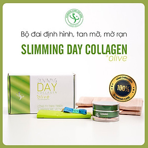Combo  Cải thiện tình trạng Mỡ - Săn Da - Trị Rạn Slimming Body 2 + Slimming Day Collagen ( Phiên bản cải tiến)
