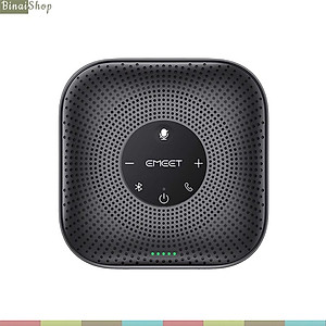 Emeet M0 Plus - Loa Kèm Micro Họp Trực Tuyến, VoiceIA 4.2, Bluetooth 5.0, Âm Thanh Full Duplex Cho Nhóm 8 Người - Hàng chính hãng