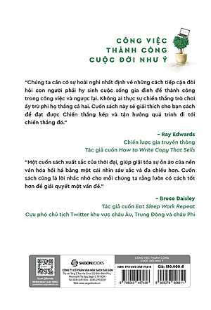 Công việc thành công - Cuộc đời như ý -  Tác giả Megan Hyatt Miller , Michael Hyatt