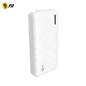 Sạc dự phòng 9FIT Lite 20,000mAh /3.7V Li-Polymer - 9PL20K03B, hỗ trợ sạc nhanh - Hàng chính hãng