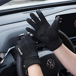 Găng tay nam mùa đông da cao cấp không bong nổ cảm ứng điện thoại lót nỉ lông cực ấm GTF05