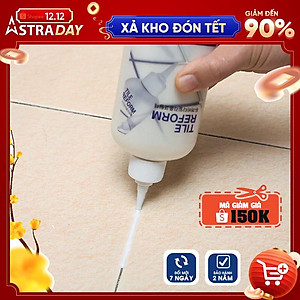 [Hàng Chính Hãng - BH 2 Năm]Lọ Sơn Kẻ Chỉ Gạch Công Nghệ HQ 280ml - Keo Chà Ron Sứ Đa Năng