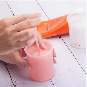 Cốc tạo bọt sữa rửa mặt, sữa tắm nhỏ gọn thời trang tiện lợi