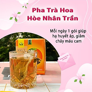Trà Hoa Hoè Nhân Trần hộp 30 Túi Lọc x 3gr của Siêu Thị Thiên Nhiên