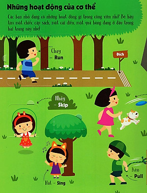 Sách Tương Tác - Lift-The-Flap-Lật Mở Khám Phá - The Human Body - Cơ Thể Người