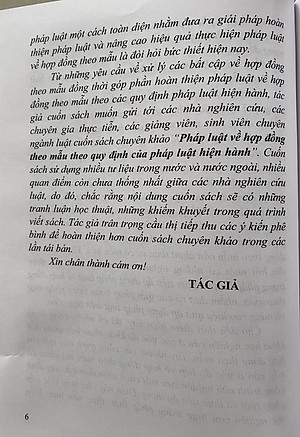 Pháp Luật Về Hợp Đồng Theo Mẫu Theo Quy Định Của Pháp Luật Hiện Hành