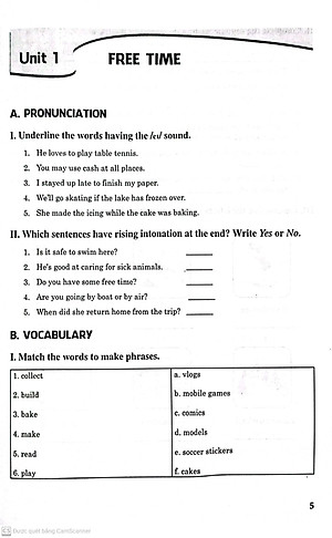 Sách BÀI TẬP TIẾNG ANH 7 DÙNG KÈM SGK TIẾNG ANH 7 - BÁM SÁT SGK CÁNH DIỀU ( I - LEARN SMART WORLD ) - KHÔNG ĐÁP ÁN