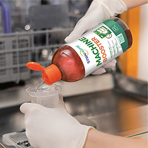 Dung dịch vệ sinh lồng giặt, máy rửa chén Stanhome Machine Booster nguyên liệu tự nhiên 500ml