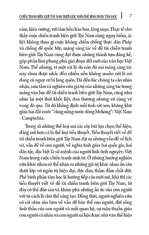 Chiến Tranh Biên Giới Tây Nam Dưới Góc Phê Bình Phân Tâm Học (Sách chuyên khảo)