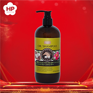 Dầu Gội Đầu Phục Hồi Tóc Yếu Dễ Gãy Rụng Chiết Xuất Tinh Dầu Ngựa Deve Natural Oil Shampoo (Chai 480 mL)