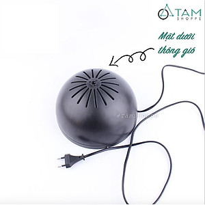 Đèn Led ngọn lửa giả 3D dây xích treo ĐK20cm