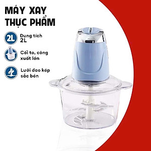 Máy Xay Thịt Đa Năng 500W, 4 Lưỡi Dao, Dung Tích 3.5L – Xay Nhanh, Tiện Lợi - HÀNG CHÍNH HÃNG MINIIN